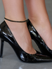 Bransoletka na nogę z czarnymi kryształkami Kate BNSS0008