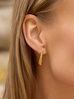 Kolczyki złote krople cienkie Kylie KSA1665