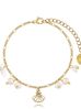 Bransoletka złota z perełkami Côte des perles BSY0022