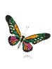 Broszka z kolorowym motylem Papillon II BRPI0016