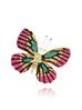 Broszka z kolorowym motylem Papillon BRPI0012