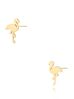 Kolczyki złote flamingi Mini KSA1231