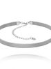 Choker srebrny Chic Stainless NSA1184