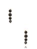 Kolczyki z czarnymi cyrkoniami Cassie KSA0693