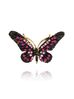 Pierścionek z kolorowym motylem Papillon III PPI0001