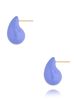 Kolczyki krople emaliowane niebieskie Kyile KSA1568