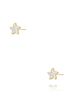 Kolczyki rozgwiazdy złote Mini KSA1205