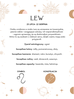 Bransoletka srebrna pozłacana znak zodiaku LEW BSE0100