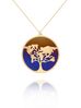 Naszyjnik złoty z drzewem Sylviane NSE0168