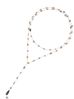Naszyjnik długi z perłami i labradorytami Blake NPA0451