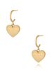 Kolczyki złote z sercami Boho Heart KSA0900