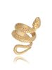 Pierścionek złoty zez wężem Big Snake PSA0356