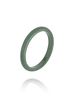 Obrączka z ceramiki zielona cienka Feminine PFE0055