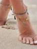 Bransoletka złota na nogę z muszelkami Marina BNSA0031