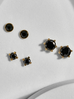Kolczyki z cyrkoniami czarne Color Palette KSA0599