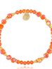 Bransoletka z pomarańczowymi kryształkami Clear Sky BCY0228