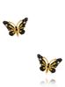 Kolczyki z kolorowymi motylkami Papillon KPI0001