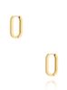 Kolczyki złote owalne Artistry KSA1145