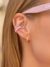 Zestaw różowo na ucho Z0137