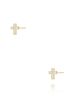 Kolczyki krzyżyki złote Mini KSA1195