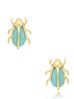 Kolczyki z niebieskimi owadami Buluug KJO0010
