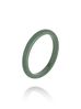 Obrączka z ceramiki zielona cienka Feminine PFE0052