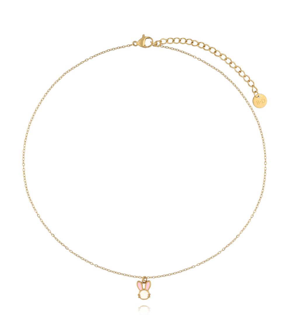 Naszyjnik z zawieszką króliczka NSY0817