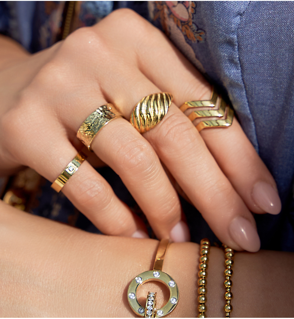 Bransoletka z kulkami złota Basic 4 mm BSA0250