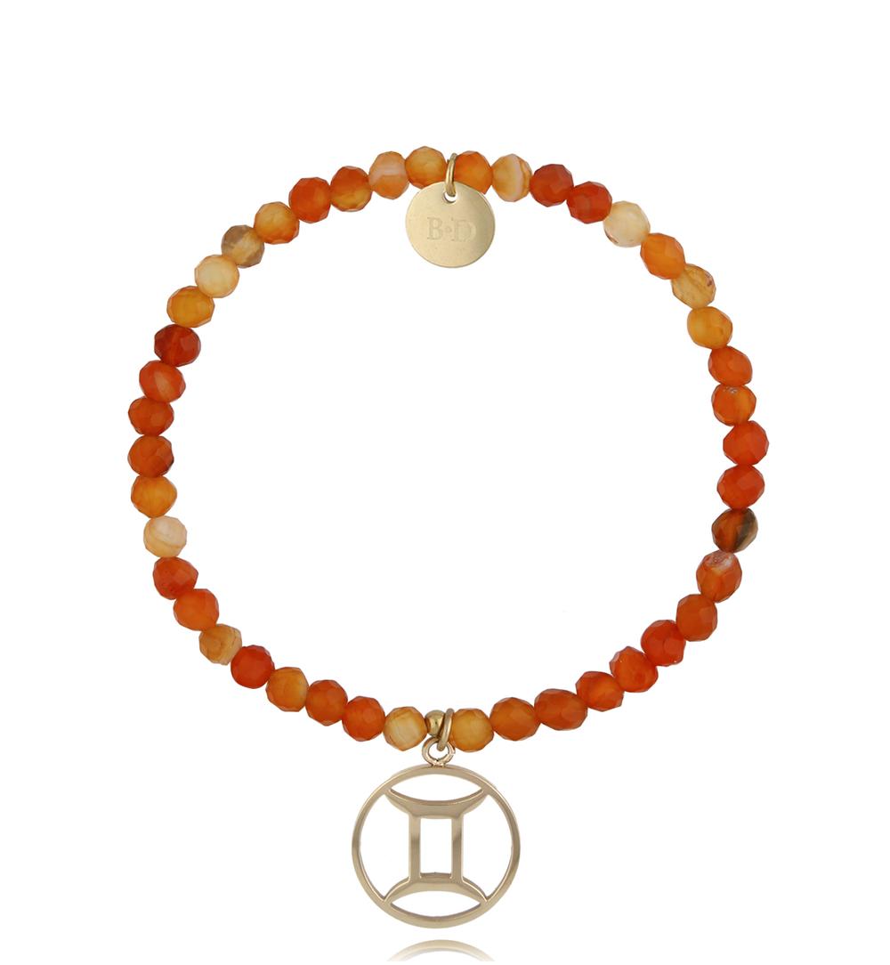 Bransoletka ze znakiem zodiaku Bliźnięta BSC1136