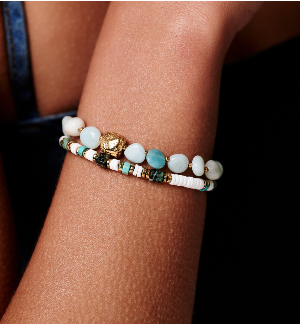 Bransoletka z amazonitu BPA0581