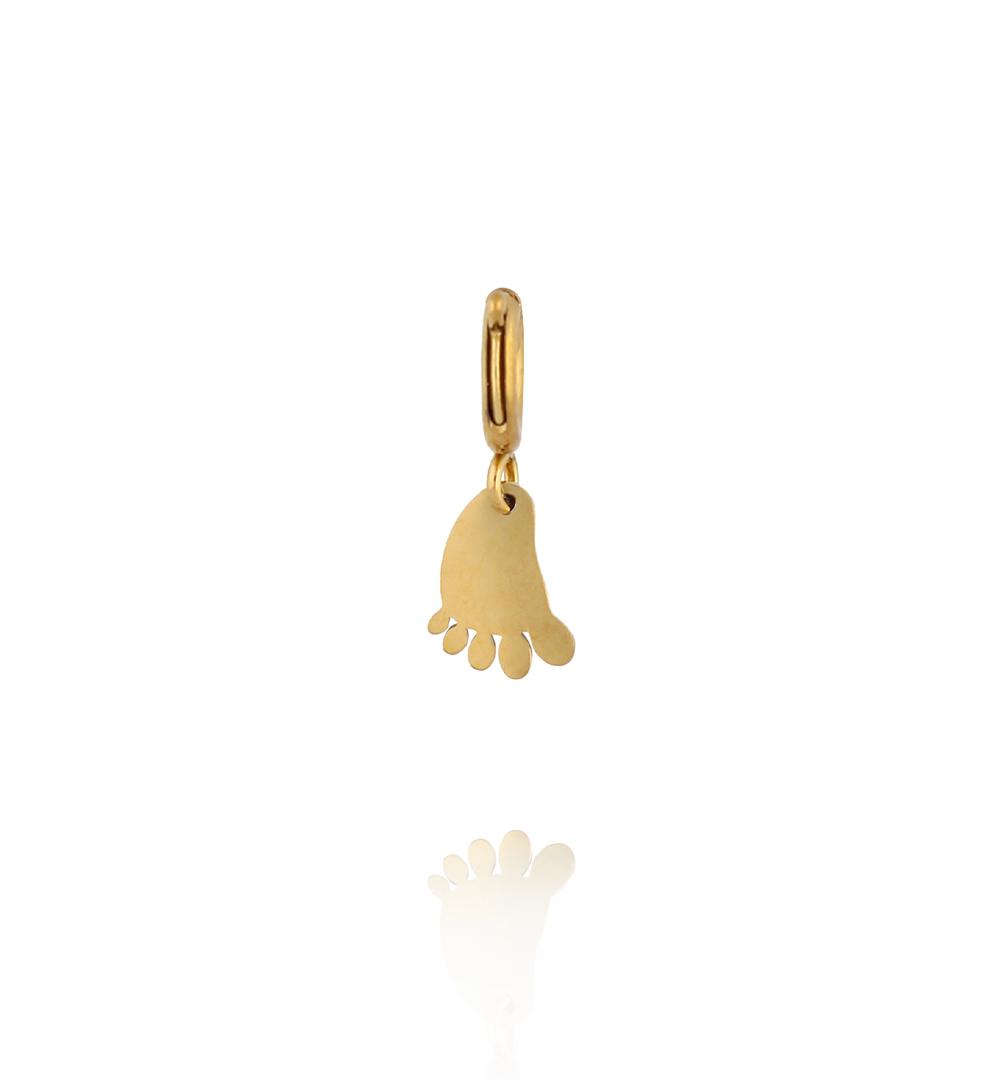 Charms złota stópka CHA0128