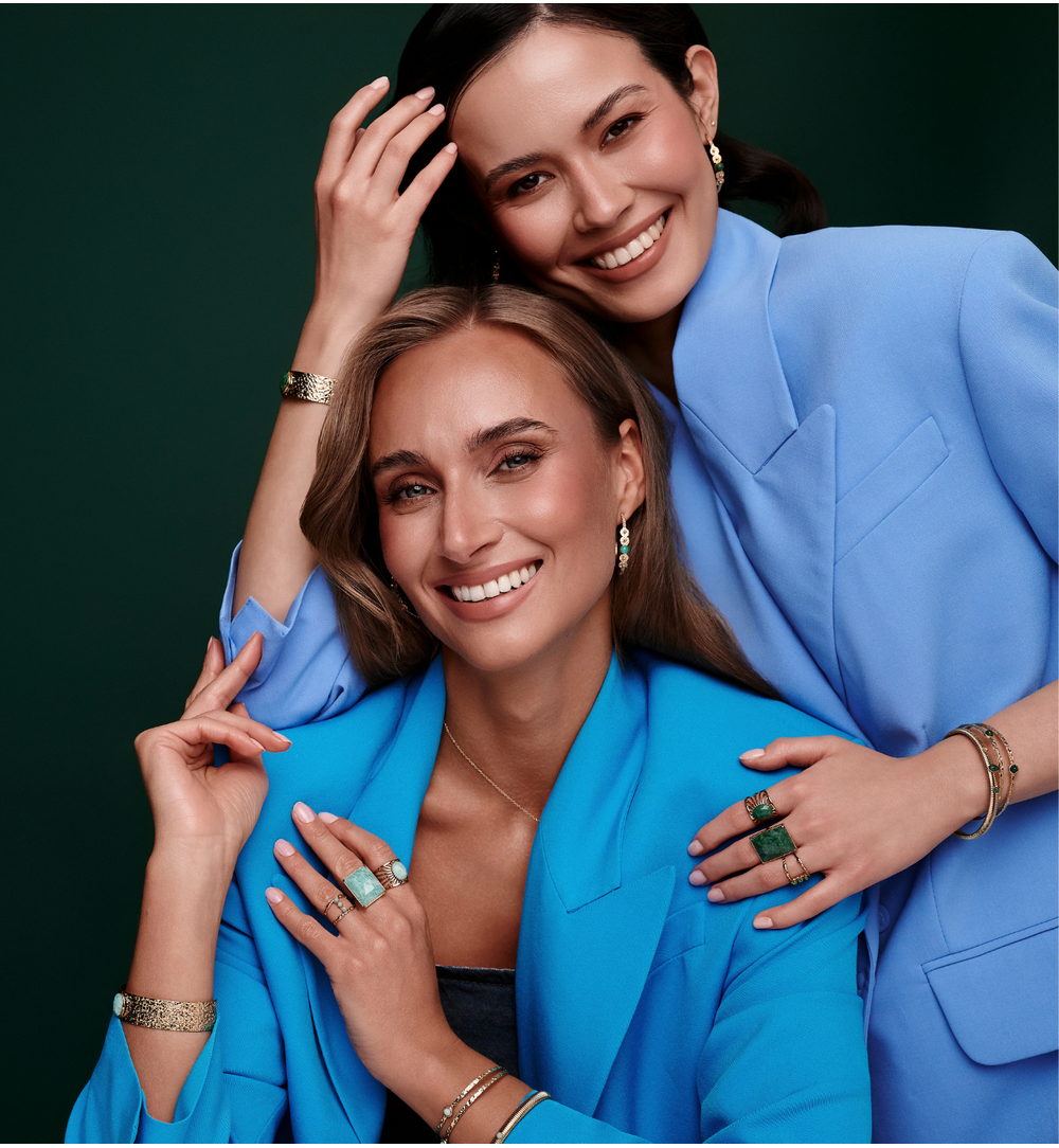 Bransoletka elastyczna złocona z jadeitem afrykańskim BEA0032