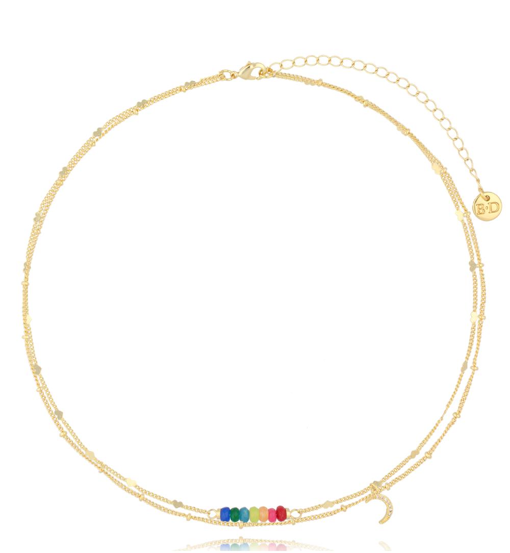Naszyjnik multicolor Fayola NSC0345