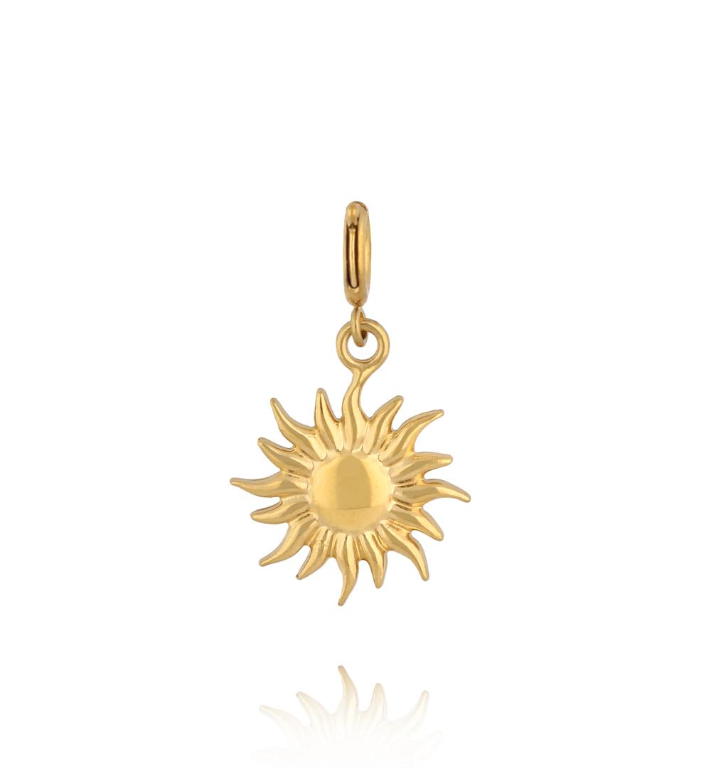 Charms złote słońce CHA0260