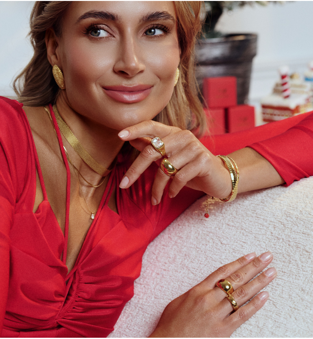 Naszyjnik złoty typu mesh NSY0621