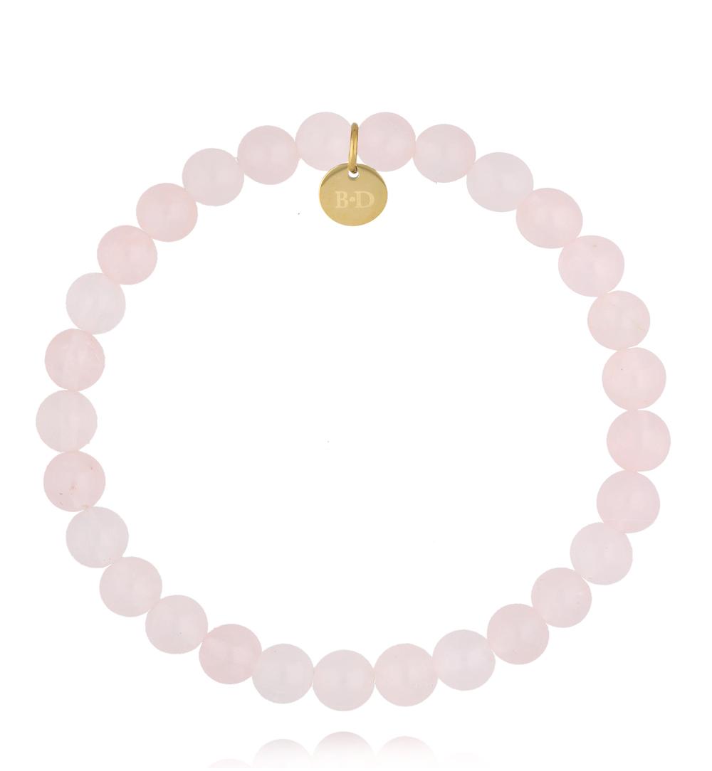 Bransoletka z kwarcami różowymi BTW3716