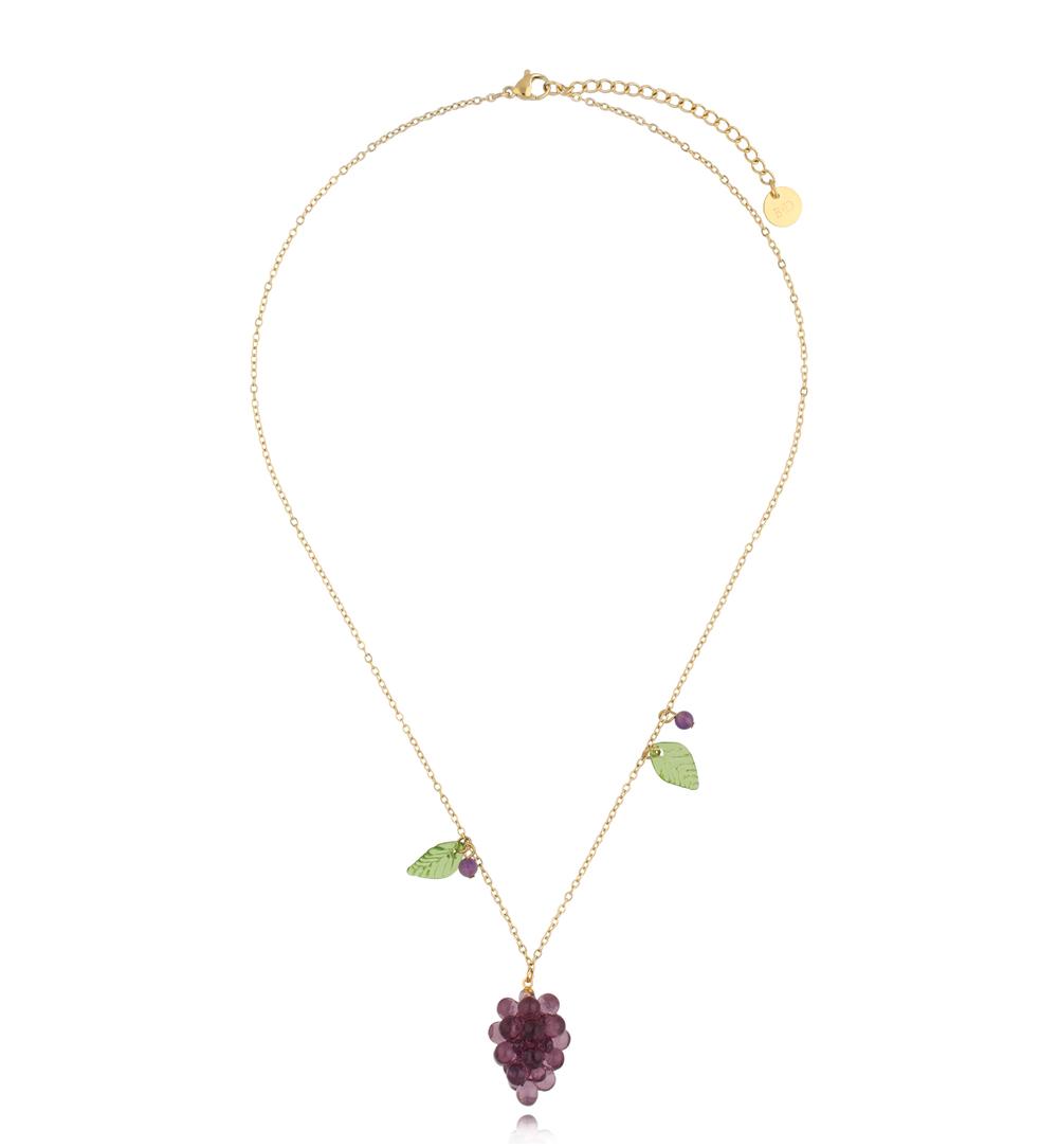 Naszyjnik z winogronami Fruits Lover NSC0351