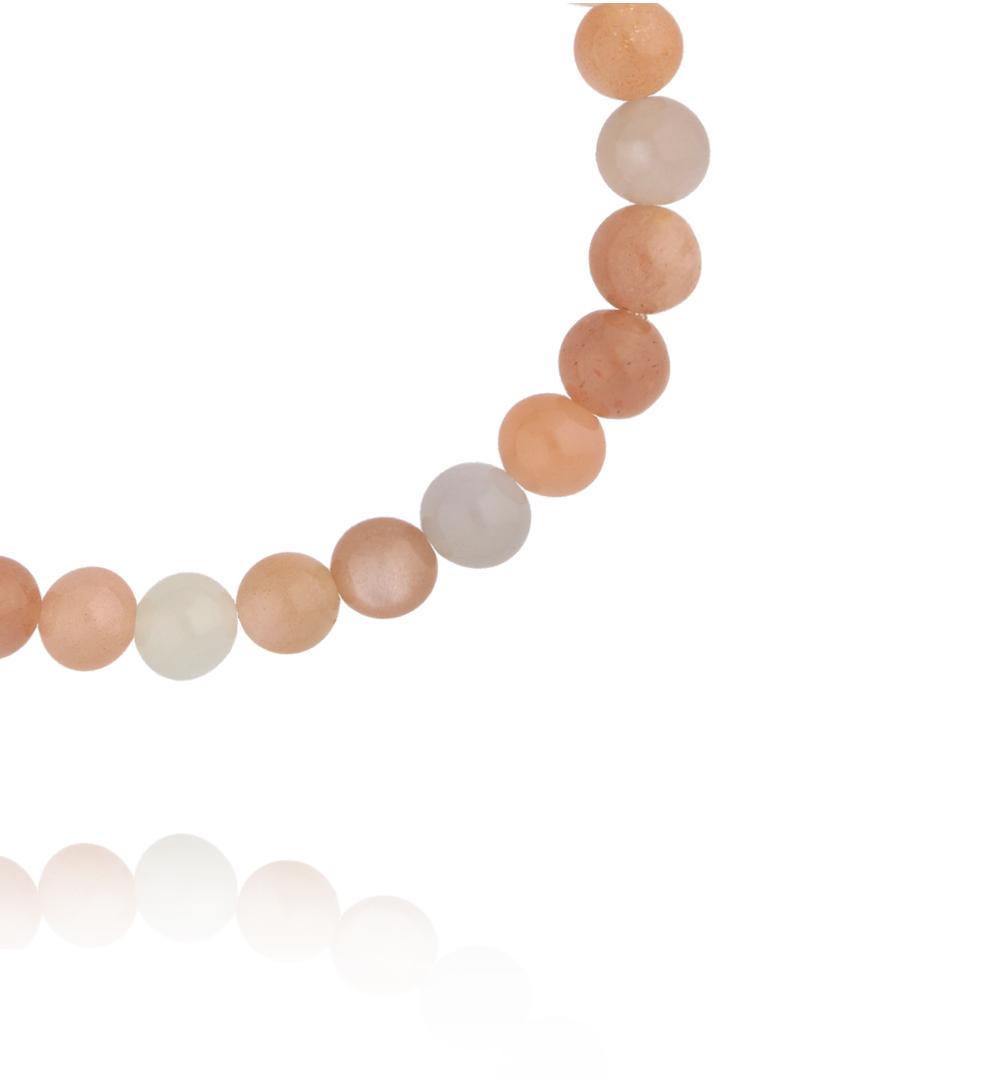 Bransoletka z kamienia słonecznego i księżycowego BTW3718