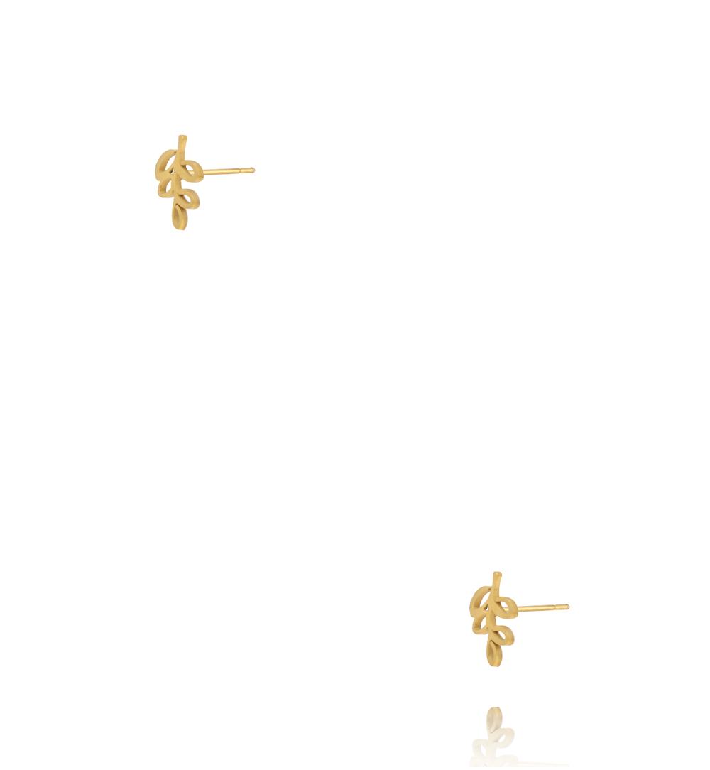 Kolczyki w kształcie listka KSY0566