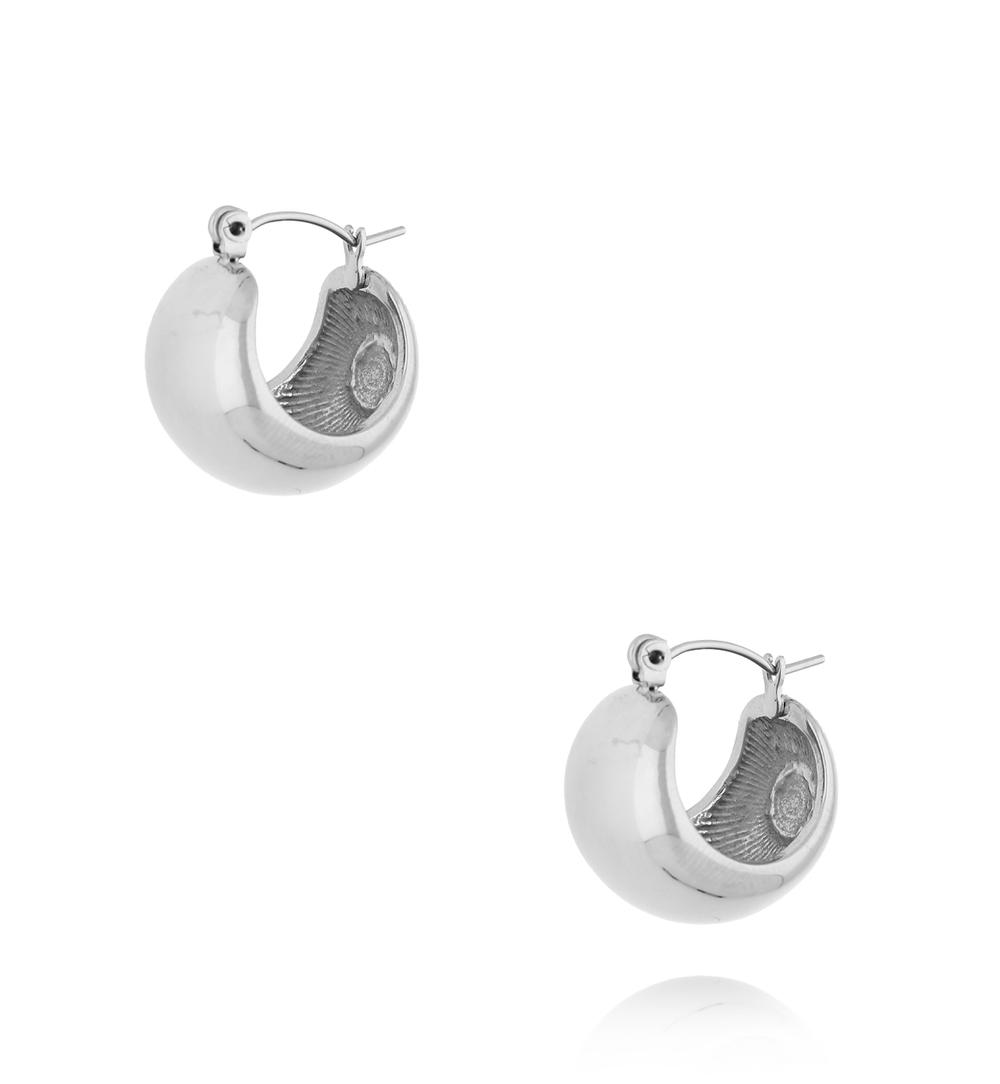 Kolczyki srebrne Power Hoops KSA1129