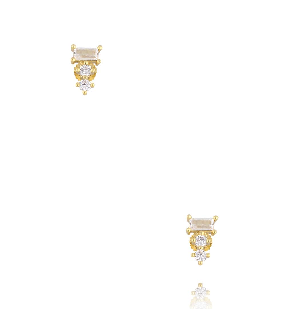 Kolczyki wkrętki z kryształkami KSS2248