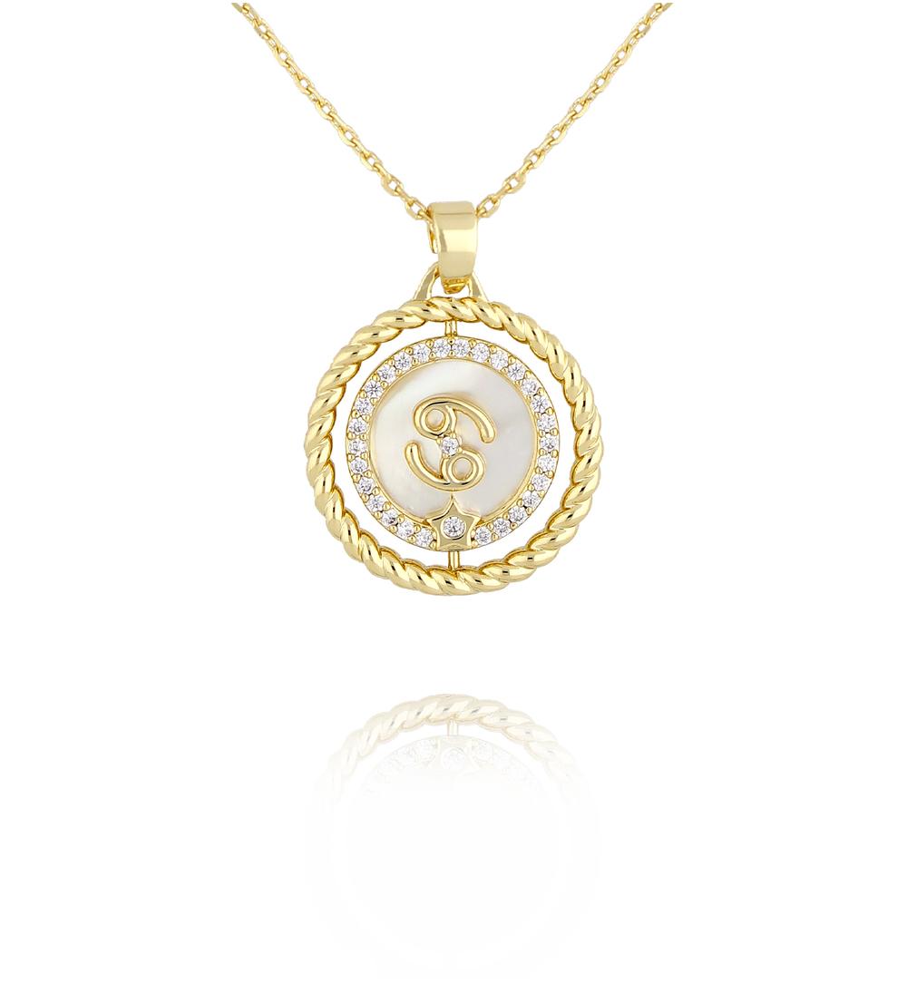 Naszyjnik znak zodiaku Rak NLU0035