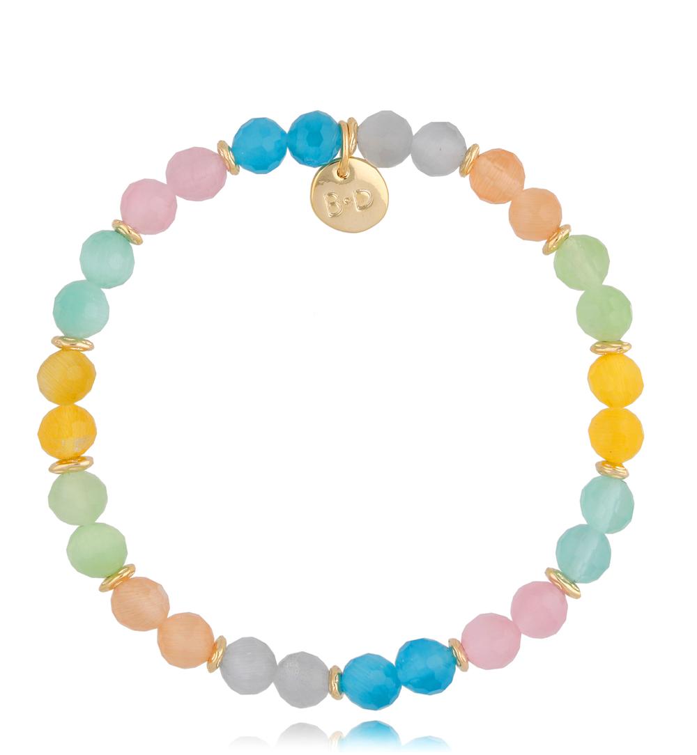 Bransoletka kolorowa Cat's Eye BPA0316