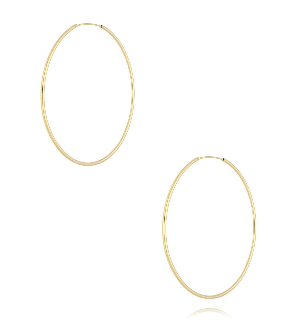 Kolczyki koła złote KCA0188