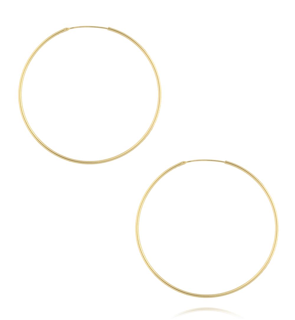 Kolczyki koła złote KCA0188