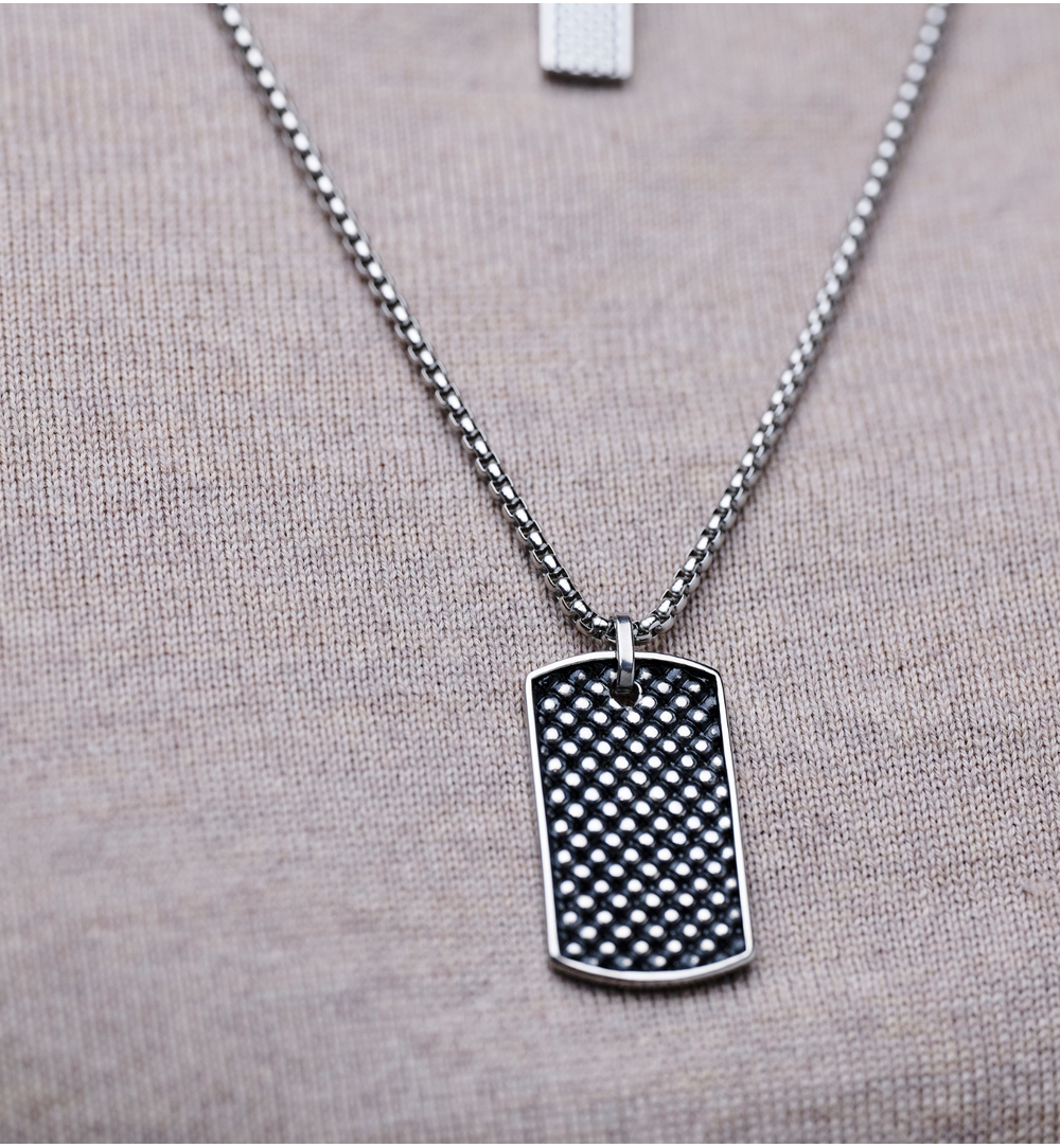 Naszyjnik męski nieśmiertelnik Geir NMITC0139