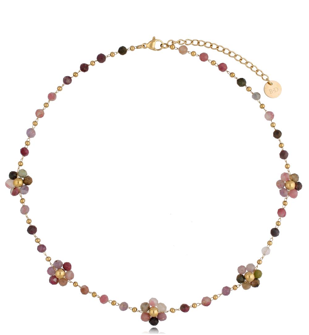 Naszyjnik z turmalinami Bouquet NSC0206