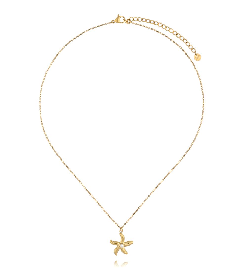 Naszyjnik delikatny z rozgwiazdą NSH0133