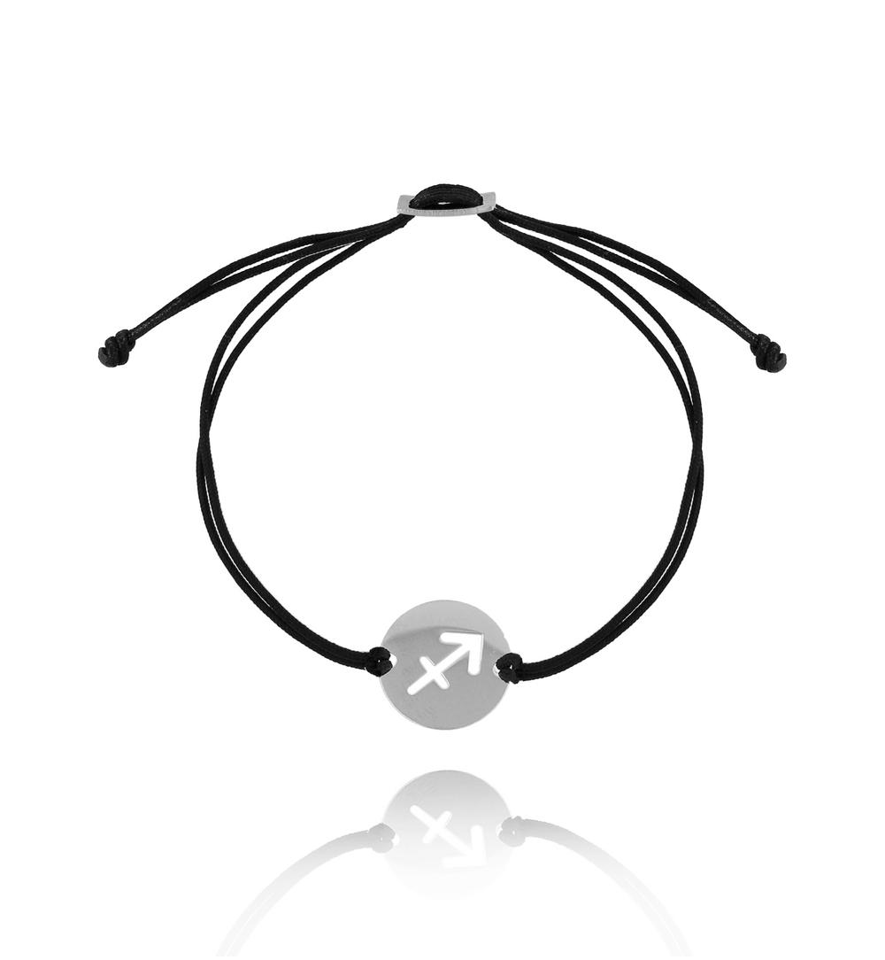 Bransoletka srebrna znak zodiaku STRZELEC BSE0107