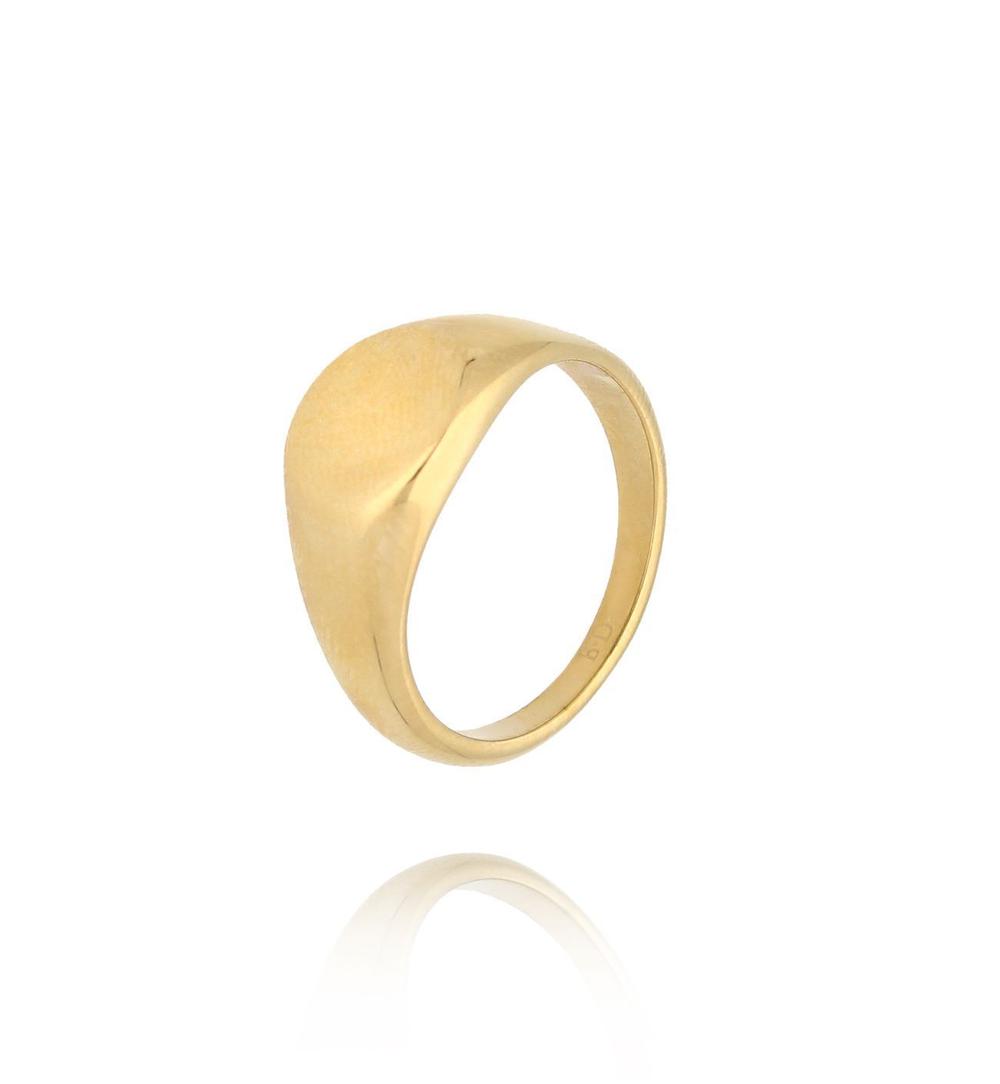 Sygnet złoty okrągły Potter PSA0925